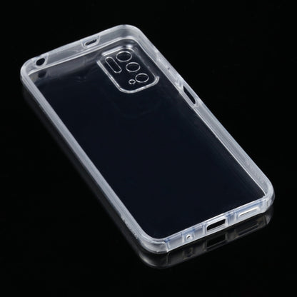 Clear transparent back phone case for Xiaomi Redmi Note 10 5G, camera opening and edges