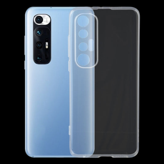 Clear ultra-thin TPU phone case with camera and button cutouts