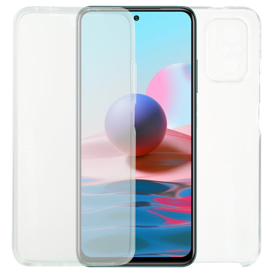 Transparent ultra-thin case for Xiaomi Redmi Note 10, PC+TPU double-sided