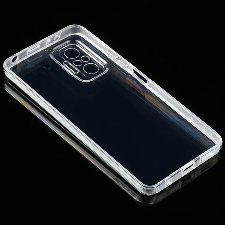Clear slim phone case with raised edges and camera opening for Xiaomi Redmi Note 10 Pro
