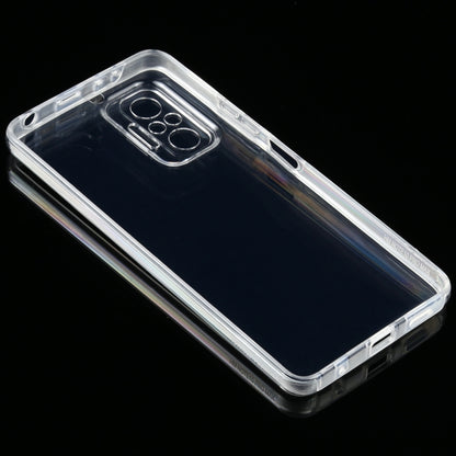Clear slim phone case with raised edges and camera opening for Xiaomi Redmi Note 10 Pro