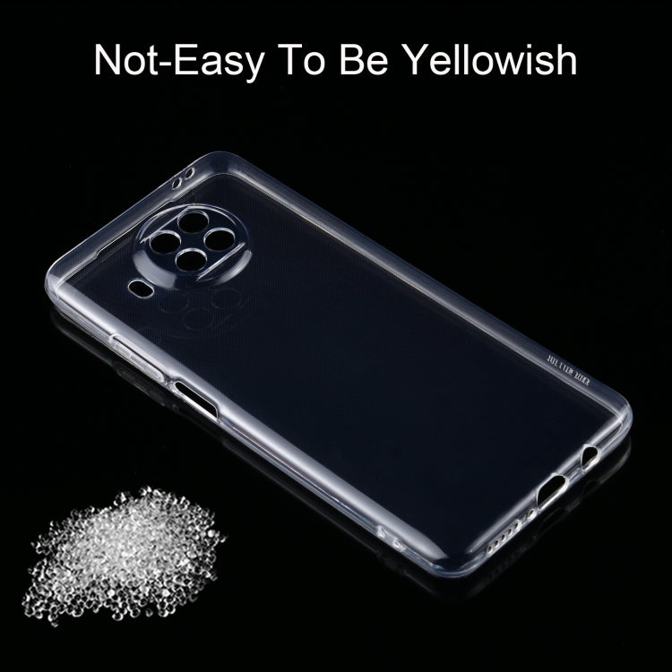 Transparent TPU phone case, clear protective cover with camera cutouts and port holes.