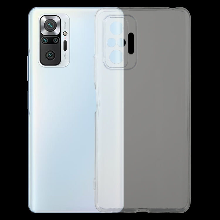 Transparent TPU phone case for Xiaomi Redmi Note 10 Pro, slim protective cover