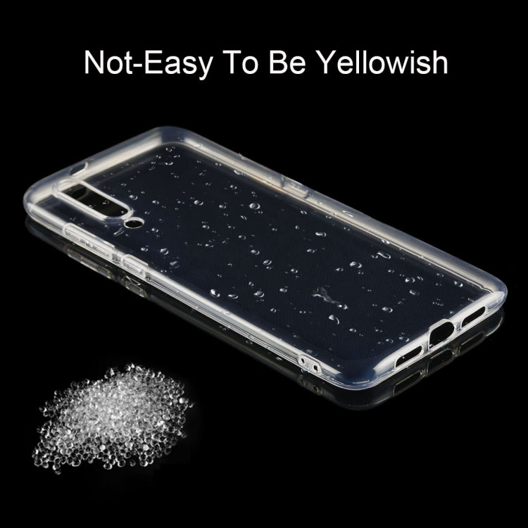 Clear anti-yellowing TPU case with raised camera openings, for Xiaomi Mi 9