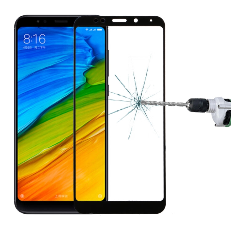 Tempered glass screen protector for Redmi 5 Plus, full-screen 2.5D edge