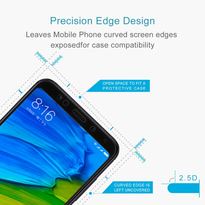 Tempered glass screen protector with open-edge design for phone case compatibility
