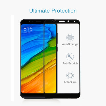 Tempered glass screen protector for Redmi 5 Plus with anti-smudge and anti-scratch