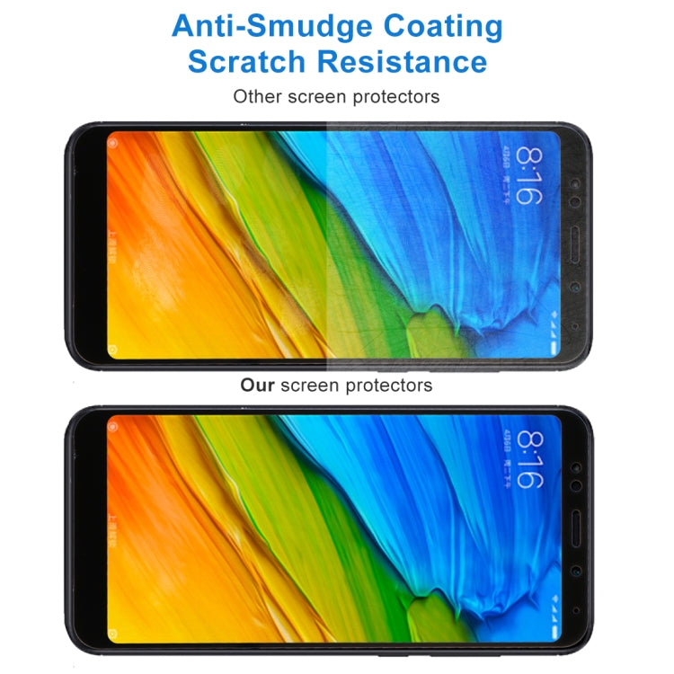 Anti-smudge tempered glass screen protector with scratch-resistant surface