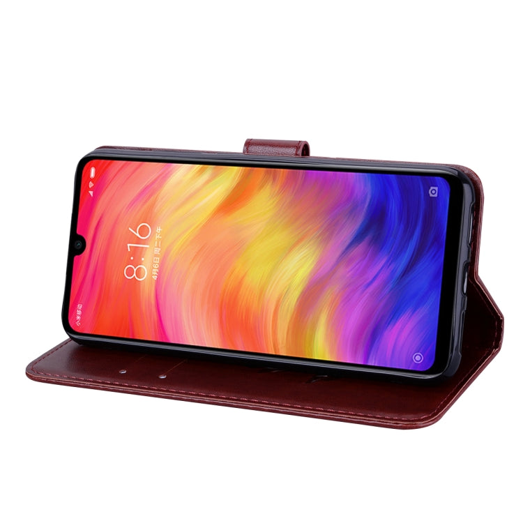 Burgundy flip PU leather wallet case with stand for phone viewing