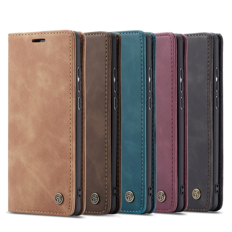 Assorted colors leather flip phone wallet cases with stitched design and card slots