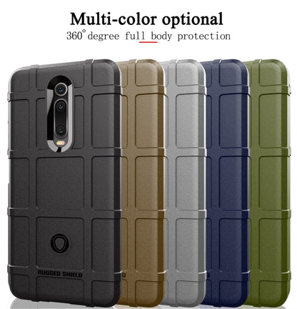 Rugged full-coverage silicone phone case available in multiple colors: black, blue, green, and more